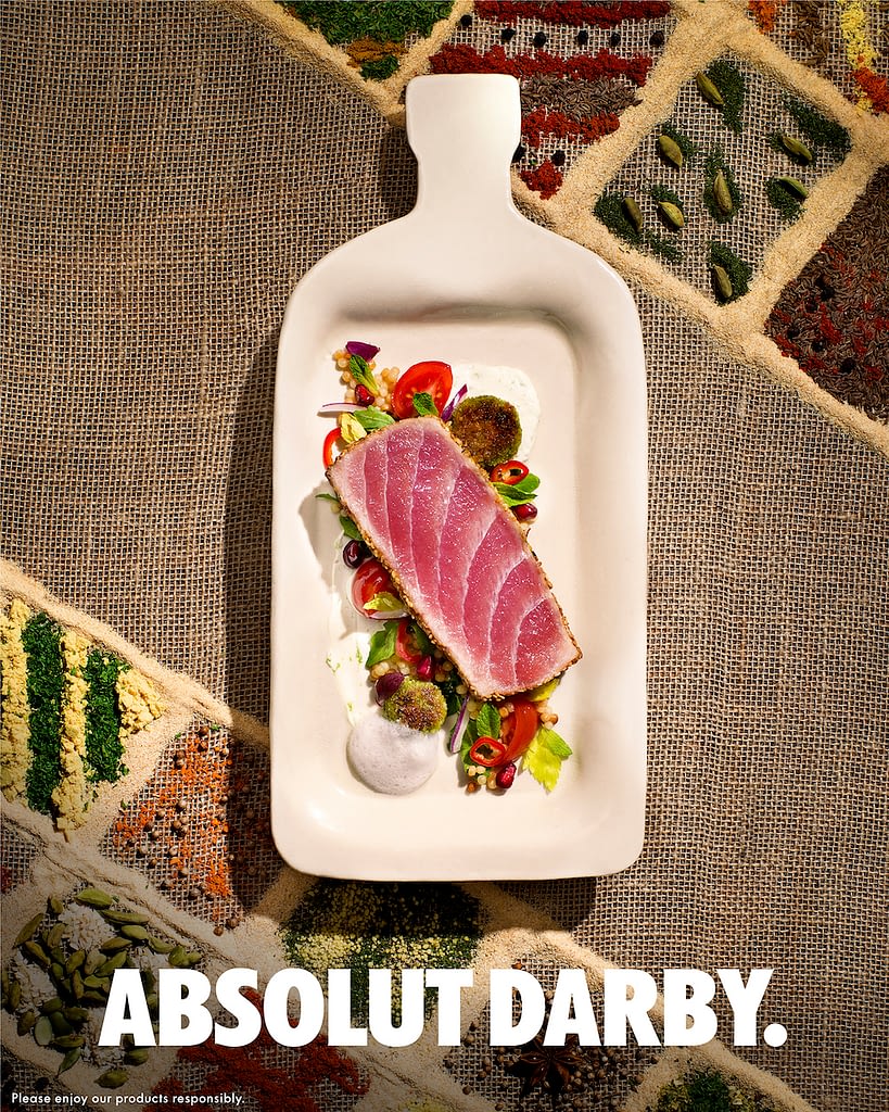 Darby's project with Absolut Vodka 